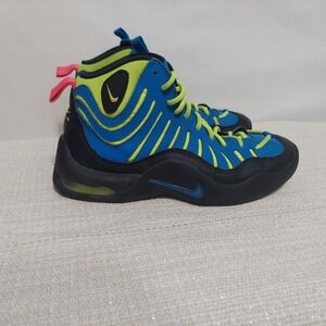 Nike Air Bakin GS  Boys Basketball Shoes "Photo Blue" 316759-401 Sz 6Y